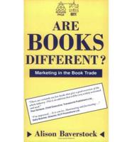 Are Books Different?