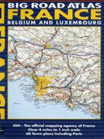 AA Big Road Atlas France, Belgium and Luxembourg