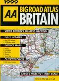 AA Big Road Atlas Britain 1999