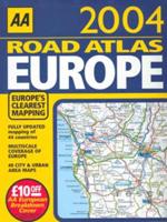 AA Road Atlas Europe 2004