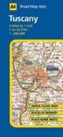 AA Road Map Italy: Tuscany