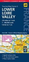 Touring Map Lower Loire Valley