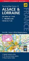 Touring Map Alsace & Lorraine
