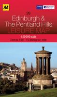Leisure Map Edinburgh and Pentland Hills