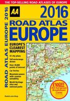 AA Road Atlas Europe 2016