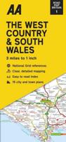 Road Map Britain West Country & Wales 1