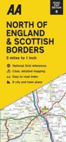 Road Map Britain North England & Scottish Borders 8