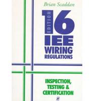 IEE 16th Edition Wiring Regulations