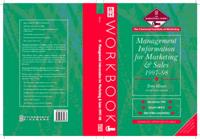 Management Information for Marketing and Sales, 1997-98