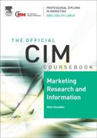 Marketing Research and Information 2005-2006