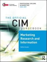 Marketing Research and Information, 2008-2009