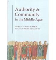 Authority & Community in the Middle Ages