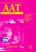 AAT NVQ. Unit 7/8 Intermediate Level