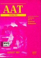 AAT NVQ. Unit 14 Financial Statements