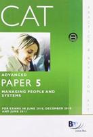 Cat - 5 Management of People and Systems