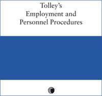 Tolley's Employment and Personnel Procedures