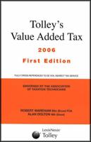 Tolley's Value Added Tax 2006