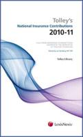 Tolley's National Insurance Contributions 2010-11. Main Annual Plus Supplement