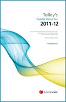 Tolley's Capital Gains Tax 2011. Post-Budget Supplement