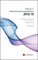 Tolley's National Insurance Contributions 2012-13