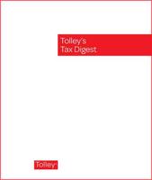 Tolley's Tax Digest Online and Hardcopy Set