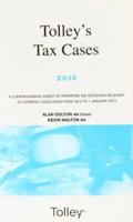 Tolley's Tax Cases 2013