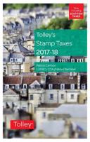 Tolley's Stamp Taxes 2017-18