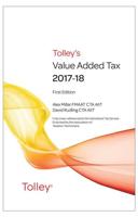 Tolley's Value Added Tax 2017-18