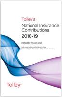 Tolley's National Insurance Contributions 2018-19 Main Annual