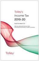 Tolley's Income Tax 2019-20 Main Annual