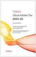 Tolley's Value Added Tax 2019-2020