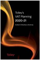 Tolley's VAT Planning 2020-21
