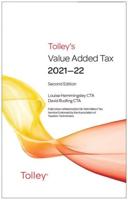 Tolley's Value Added Tax 2021-2022