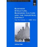 Business Structure, Business Culture, and the Industrial District