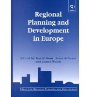 Regional Planning and Development in Europe