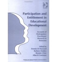 Particpation and Entitlement in Educational Development