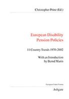 European Disability Pension Policies