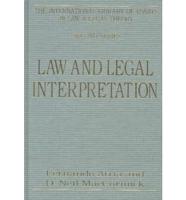 Law and Legal Interpretation