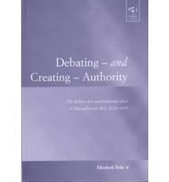 Debating-and Creating-Authority