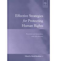 Effective Strategies for Protecting Human Rights