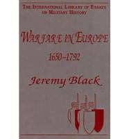 Warfare in Europe 1650-1792