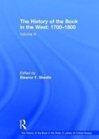The History of the Book in the West. Volume 3 1700-1800