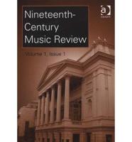 Nineteenth-Century Music Review. Vol. 1