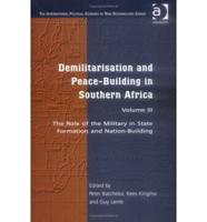 Demilitarisation and Peace-Building in Southern Africa