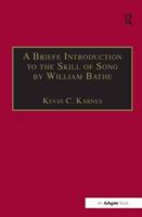 A Briefe Introduction to the Skill of Song