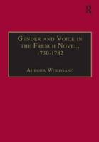 Gender and Voice in the French Novel, 1730-1782