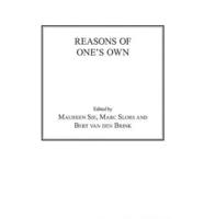 Reasons of One's Own