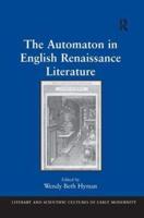 The Automaton in English Renaissance Literature