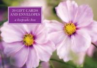 Tin Box of 20 Gift Cards and Envelopes: Pink Cosmos