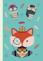 Notebook: The Hipster Animals Collection Design A